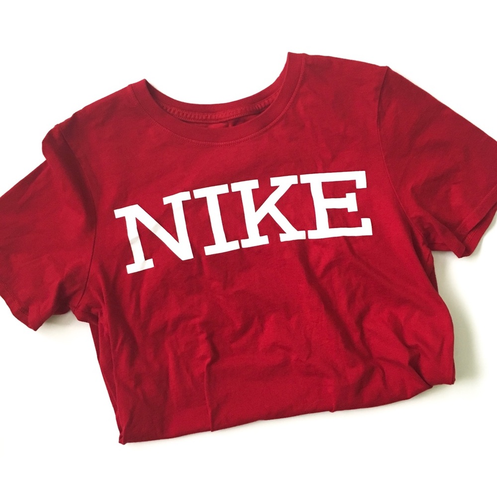 Red Nike Tee Shirt